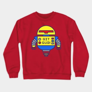 GIT GUD primary robot Crewneck Sweatshirt